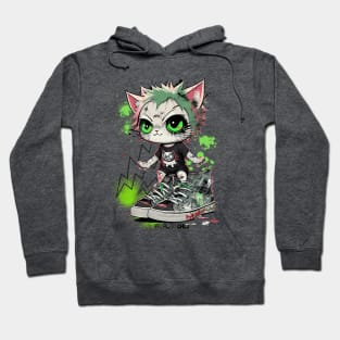 Problem Child Punk Kitty Tee! Hoodie